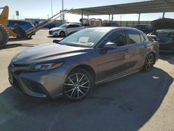 Salvage cars for sale from Copart Anthony, TX: 2021 Toyota Camry SE