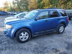 Salvage cars for sale at Candia, NH auction: 2010 Ford Escape XLT