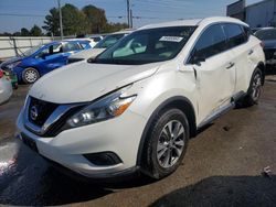 Salvage cars for sale at Montgomery, AL auction: 2017 Nissan Murano S