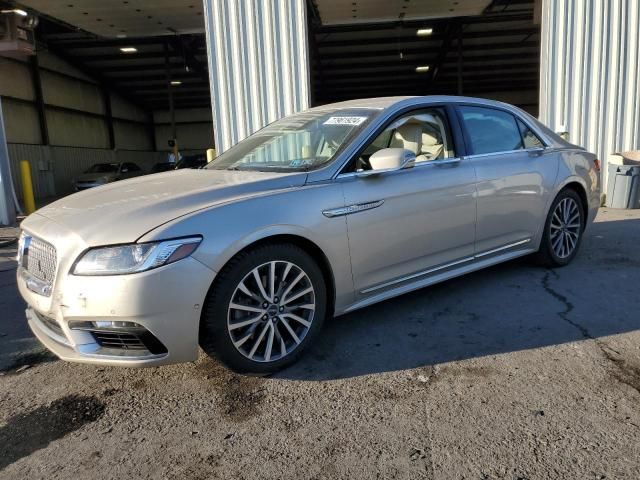 2017 Lincoln Continental Select