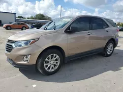 Chevrolet Equinox ls salvage cars for sale: 2018 Chevrolet Equinox LS