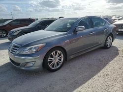 Carros dañados por inundaciones a la venta en subasta: 2014 Hyundai Genesis 3.8L