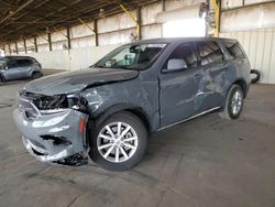 Salvage cars for sale at Phoenix, AZ auction: 2021 Dodge Durango SXT