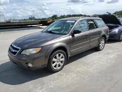 Salvage cars for sale at Riverview, FL auction: 2008 Subaru Outback 2.5I