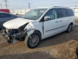 Salvage cars for sale at Elgin, IL auction: 2013 Chrysler Town & Country Touring L