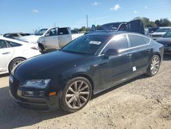 Salvage cars for sale at Arcadia, FL auction: 2012 Audi A7 Prestige