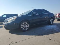 Salvage cars for sale at Grand Prairie, TX auction: 2015 Buick Verano