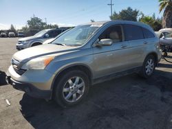 Salvage cars for sale from Copart San Martin, CA: 2007 Honda CR-V EXL