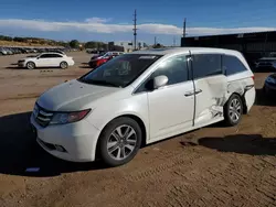 Honda salvage cars for sale: 2015 Honda Odyssey Touring