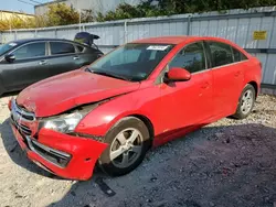 Salvage cars for sale at Lexington, KY auction: 2016 Chevrolet Cruze Limited LT