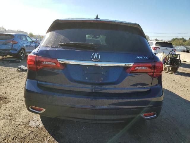 2016 Acura MDX Technology