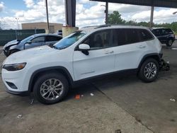 Salvage cars for sale at Gaston, SC auction: 2021 Jeep Cherokee Latitude LUX