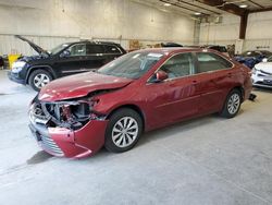 Salvage cars for sale at Milwaukee, WI auction: 2015 Toyota Camry LE