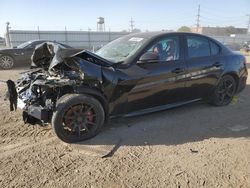 Salvage cars for sale at Chicago Heights, IL auction: 2018 Alfa Romeo Giulia Q4