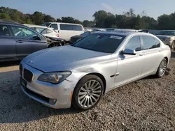 Salvage cars for sale at Theodore, AL auction: 2009 BMW 750 LI