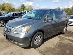 Salvage cars for sale at Marlboro, NY auction: 2007 Honda Odyssey EXL