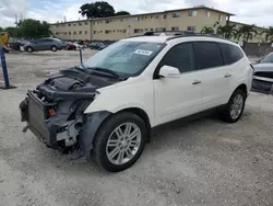 Chevrolet salvage cars for sale: 2014 Chevrolet Traverse LT