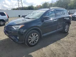 Carros salvage sin ofertas aún a la venta en subasta: 2017 Toyota Rav4 Limited