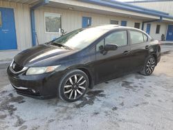 Salvage cars for sale at Fort Pierce, FL auction: 2014 Honda Civic EXL