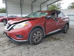 Nissan salvage cars for sale: 2016 Nissan Murano S