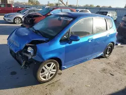 Honda salvage cars for sale: 2008 Honda FIT Sport