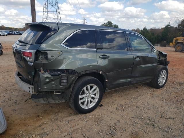 2015 Toyota Highlander LE