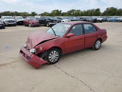 Salvage cars for sale at Wilmer, TX auction: 2001 Toyota Corolla CE