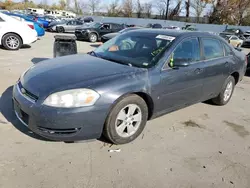 Chevrolet salvage cars for sale: 2008 Chevrolet Impala LT