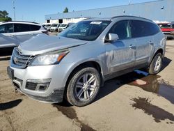 Salvage cars for sale at Woodhaven, MI auction: 2013 Chevrolet Traverse LT