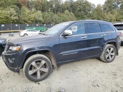 Jeep Vehiculos salvage en venta: 2014 Jeep Grand Cherokee Overland