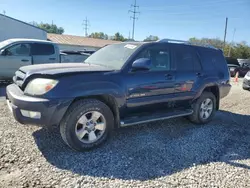 Salvage cars for sale at Columbus, OH auction: 2003 Toyota 4runner Limited