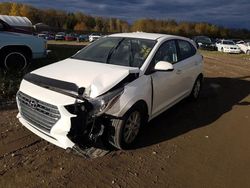 Salvage cars for sale at Montreal Est, QC auction: 2019 Hyundai Accent SE