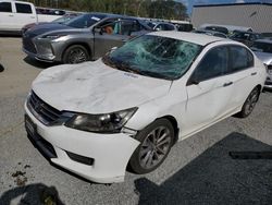 Carros salvage a la venta en subasta: 2014 Honda Accord Sport