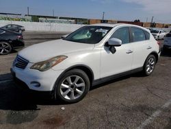 Salvage cars for sale at Van Nuys, CA auction: 2010 Infiniti EX35 Base