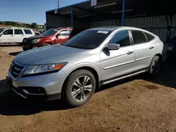 Salvage cars for sale at Colorado Springs, CO auction: 2013 Honda Crosstour EXL