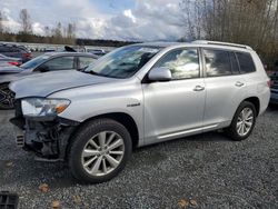 2008 Toyota Highlander Hybrid en venta en Arlington, WA