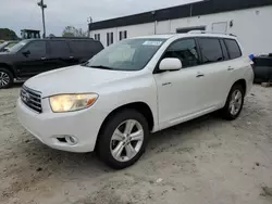 Salvage cars for sale from Copart Augusta, GA: 2009 Toyota Highlander Limited