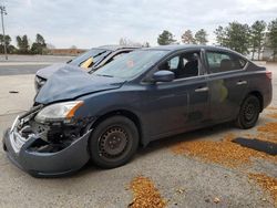 Salvage cars for sale from Copart Wheeling, IL: 2014 Nissan Sentra S