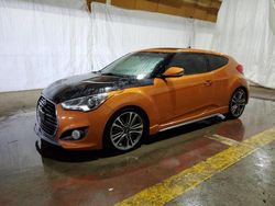 Salvage cars for sale at Marlboro, NY auction: 2016 Hyundai Veloster Turbo