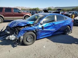 Salvage cars for sale at Las Vegas, NV auction: 2020 Honda Civic LX