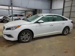 Carros salvage a la venta en subasta: 2017 Hyundai Sonata SE