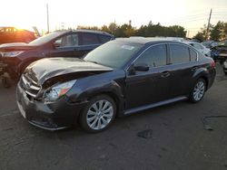 Subaru Legacy 2.5i Limited Vehiculos salvage en venta: 2012 Subaru Legacy 2.5I Limited