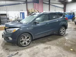 Salvage cars for sale from Copart West Mifflin, PA: 2019 Ford Escape Titanium