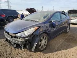 Salvage cars for sale at Elgin, IL auction: 2013 Hyundai Elantra GLS