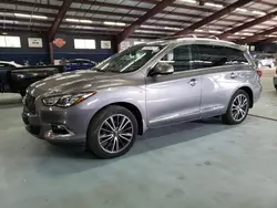 Infiniti salvage cars for sale: 2017 Infiniti QX60