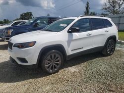 Salvage cars for sale from Copart Arcadia, FL: 2021 Jeep Cherokee Latitude LUX