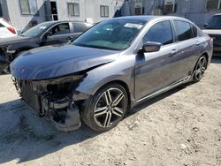 Salvage cars for sale from Copart Los Angeles, CA: 2017 Honda Accord Sport