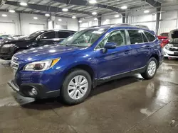 2016 Subaru Outback 2.5I Premium en venta en Ham Lake, MN