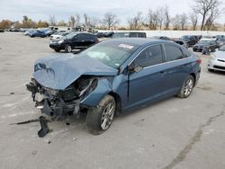 Salvage cars for sale at Bridgeton, MO auction: 2017 Hyundai Sonata SE