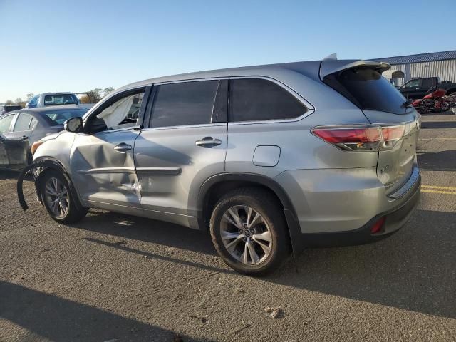 2016 Toyota Highlander LE